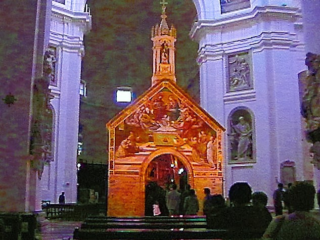 Portiuncula inside the Church of Our Lady of the Angels